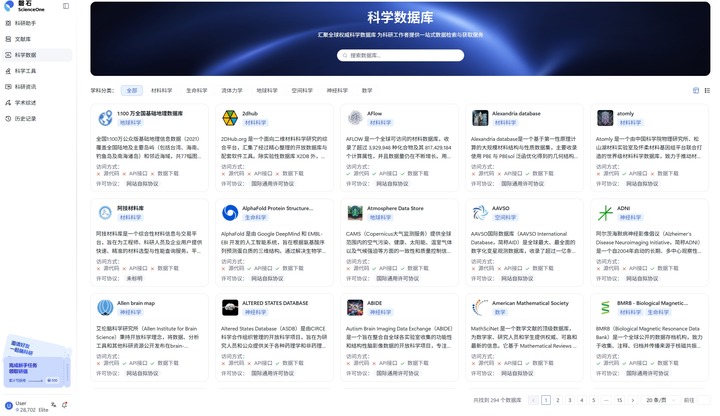 科学数据截图